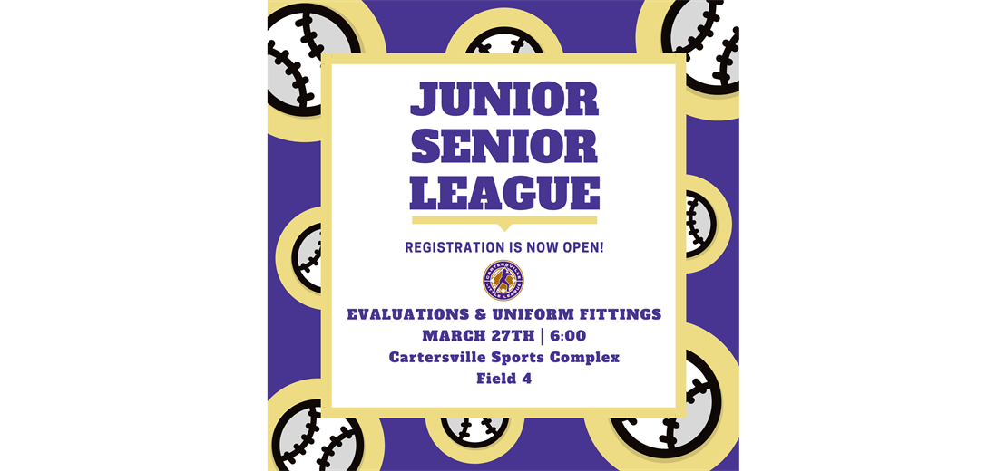 Junior & Senior League Announcement